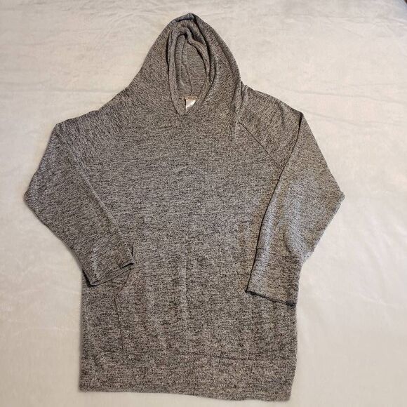 Ultra Teeze Women's Plus Size Knit Kangaroo Hoodie - Picture 1 of 6